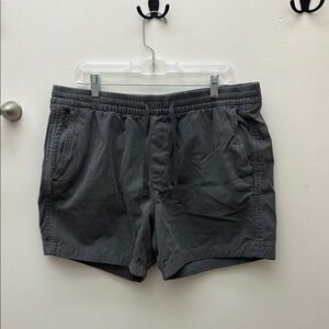 Abercrombie & Fitch Gray casual Shorts Elastic Waistband Soft Fabric